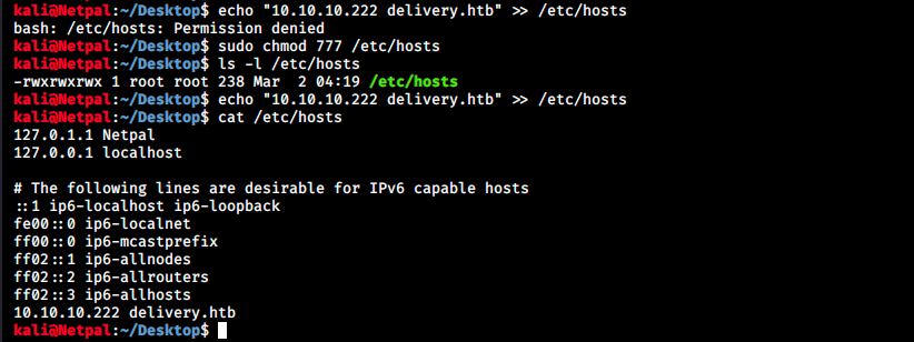 add hostname