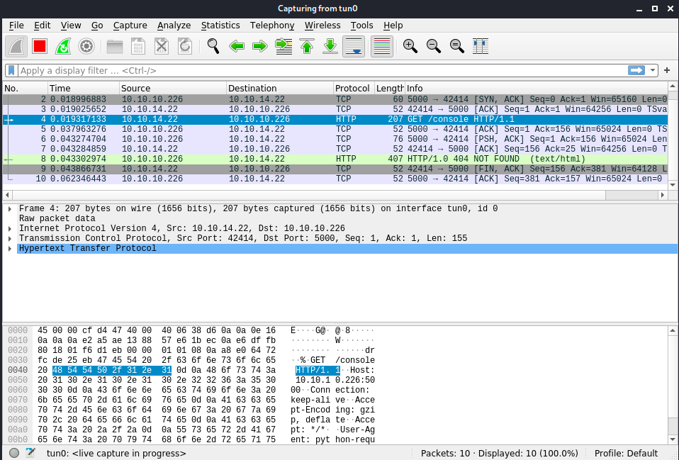 wireshark packets